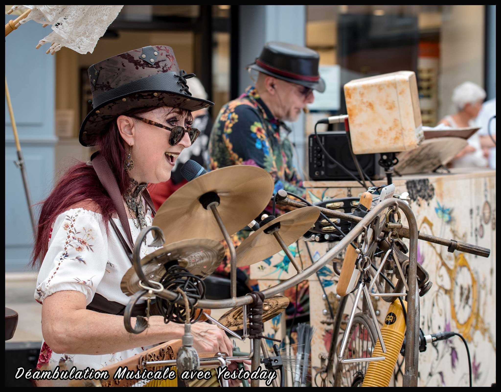 Concert dans les rues pour le Chartrestivales